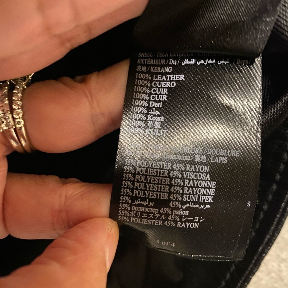 Bebe leather jacket - Picture 6 of 6